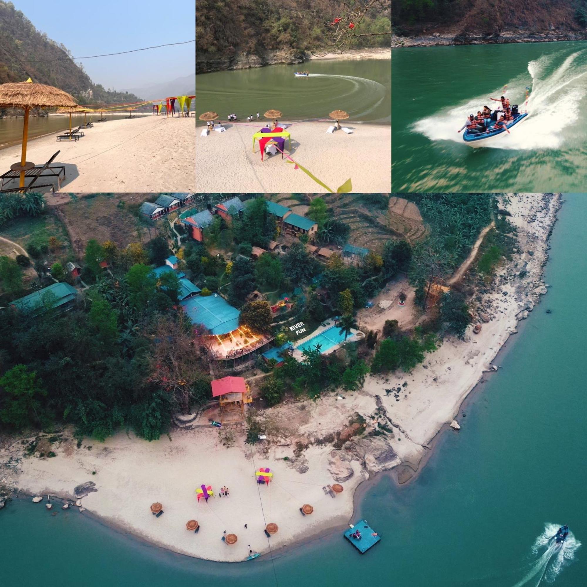 River Fun Beach Resort Gorkhā Exteriér fotografie